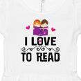 thumbnail image 4 of Inktastic I Love to Read Girls Baby Dress, 4 of 5