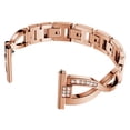 thumbnail image 3 of 1 Pce Bracelet de Montre Décoratif en Forme de X avec Strass, 3 of 8