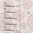thumbnail image 4 of Kotton Culture Triple Pinch Pleat Mandala Curtains Thermal Insulated Room Darkening Blackout Mandala Curtains for Window, Sliding Door, Patio Door, Home, Office, Nursery (1 Panel, 100x120, Mandala), 4 of 8