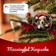 thumbnail image 5 of Beagle Puppy Christmas Ornament - Cute Holiday Decor, Dog Lover Gift, Festive Pet Ornament Ceramic Ornament - 3 Inch Christmas Tree Round Ornament - Xmas Holiday Decor - String Included - ORNW0205, 5 of 5
