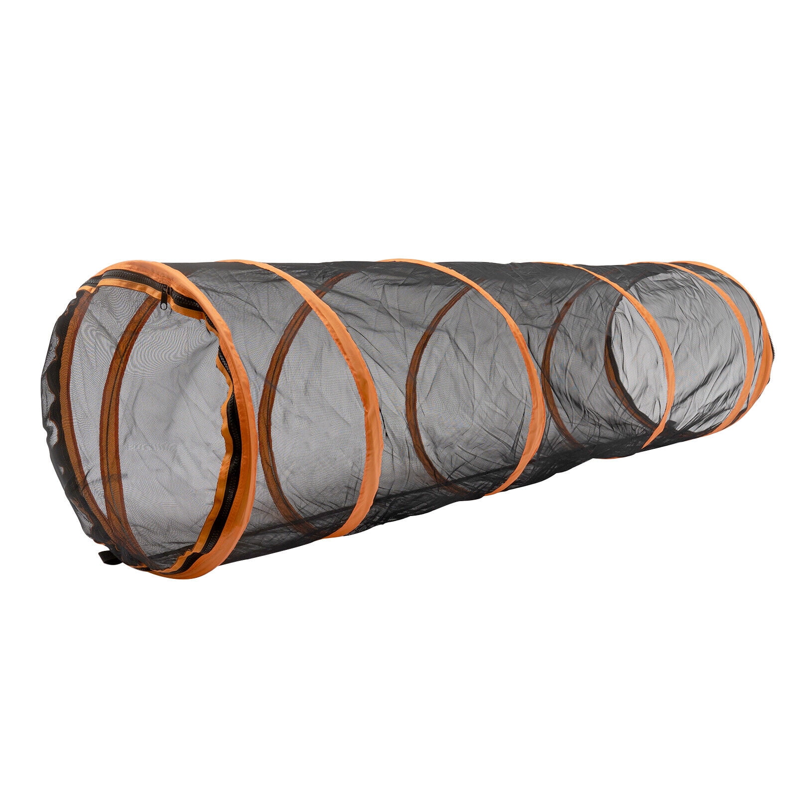 Foldable Cat Playpen With Tunnel - Outdoor & Indoor Enclosure Tent For Kittens, Puppies & Small Pets-1135947
