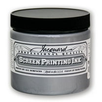 Jacquard Professional Screen Printing Ink, 16 oz., Silver