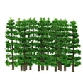 thumbnail image 2 of 20pc Fir Tree Model Train Railway Wargame Diorama Arquitectura Paisaje HO OO perfke Modelo Abetos, 2 of 9