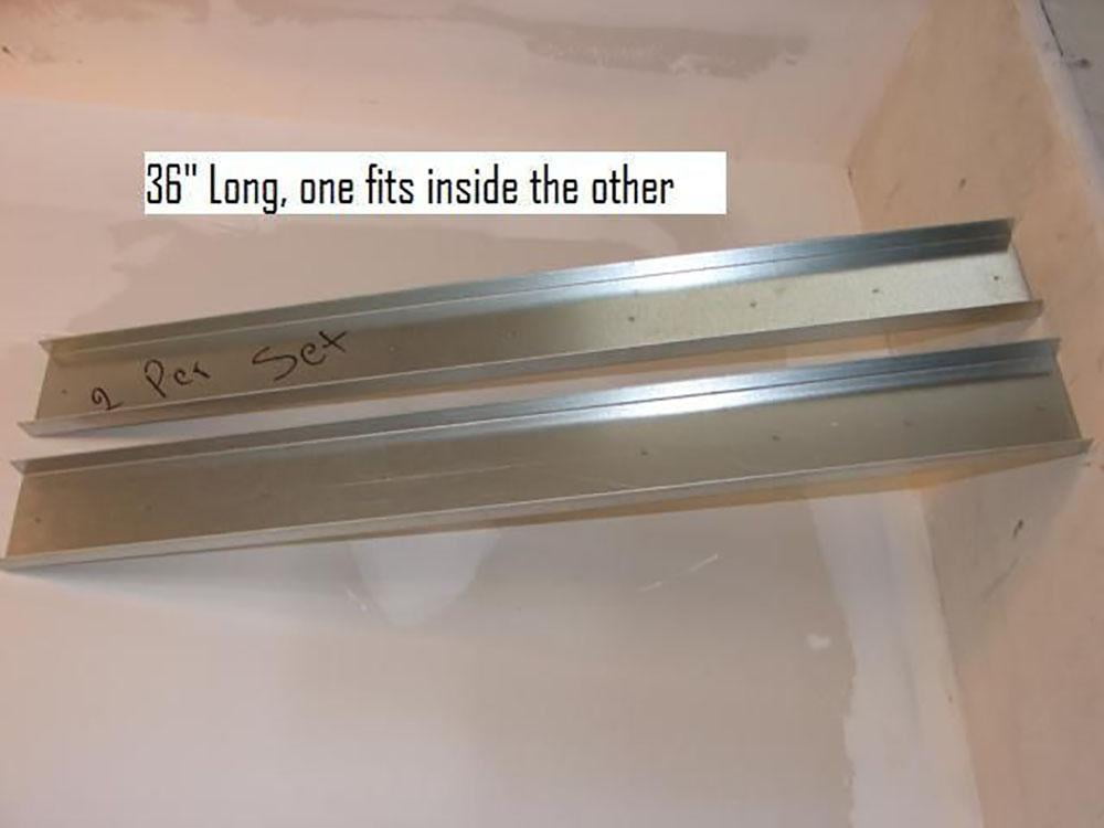 18x24  Water to Air Heat Exchanger 1"Copper Ports With Install Kit