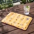 thumbnail image 2 of BZPIZ Summer Cat Dog Cooling Mat Ice Silk Self Cool Pad with Gel or Water for Small/Medium Dogs & Cats, Pet Sleeping Pad for Indoor & Outdoor Floor, Car Seats, Washable & Non-Toxic Yellow, 2 of 6