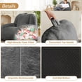 thumbnail image 3 of Kojooin Soft Faux Fur Bean Bag Chair - Ergonomic, No Assembly, Easy Maintenance, 3 of 8