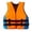 Orange, variant on WANGJING Life Jackets for Adults , Buoyancy Vest , Life Jackets Coast Guard Approved for Kayak, Boating, Fishing, Paddle Sports