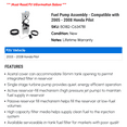 thumbnail image 2 of Fuel Pump Assembly - Compatible with 2005 - 2008 Honda Pilot 2006 2007, 2 of 2