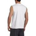 thumbnail image 2 of Russell Athletic Men's Cotton Basic Muscle,Basic White,Large, 2 of 2