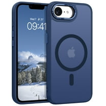 GAOBAO Magnetic Case for iPhone 16e, Compatible with MagSafe, Skin Feel Shockproof Anti-Fingerprint Protective Cover for 6.1", Blue