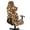 Brown-Sunflower Daisy, variant on SCRAWLGOD Rottweiler Dog Paw Print Stretch Gaming Chair Cover with Armrest Covers Soft Anti Dust Furniture Protector Washable Reclining Racing Gaming Chair