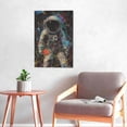 thumbnail image 6 of 16x24 inch Paintings On Canvas Graffiti Astronaut Poster,Home Room Decor Study,Bedroom Accessory,Indoor Cafes,Bar,Man Cave,Lounge Wall Decor Frameless Canvas Painting,Funny Astronaut Prints, 6 of 6