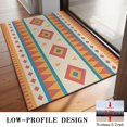thumbnail image 3 of Colorful Geometric Striped Pattern Door Rugs,Washable Non Slip Door Mats Indoor,Decorative Door Mats,Entry Mat Indoor for Entrance,Bedroom,Kitchen,Bathroom,20"x32", 3 of 6