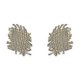 thumbnail image 1 of Pendientes de Circonita de 26 Letras para Mujer Yashi Pendientes de Nicho de Alta Gama con Clip de Oreja, 1 of 3