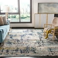 thumbnail image 2 of SAFAVIEH Madison Roswell Vintage Abstract Area Rug, Cream/Blue, 12' x 15', 2 of 8