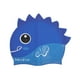 thumbnail image 1 of Gorro de natación de silicona en forma de pez azul de Unique Bargains, 1 of 6