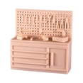 thumbnail image 3 of Outil de Réparation de Voiture à l'Armoire 1/64 Simulation Bricolage Modèle Minuscule Résine pour Établi Long, 3 of 9