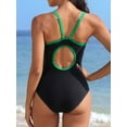thumbnail image 7 of Asoul Athletic One Piece Swimsuits for Womens Adjustable Straps Bathing Suits Tummy Control Swimwear, 7 of 7