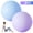 Blue & Purple, variant on Small Exercise Ball 2 Pack 8-10 Inch Mini Yoga Ball Anti-Burst Pilates Barre Fitness Ball