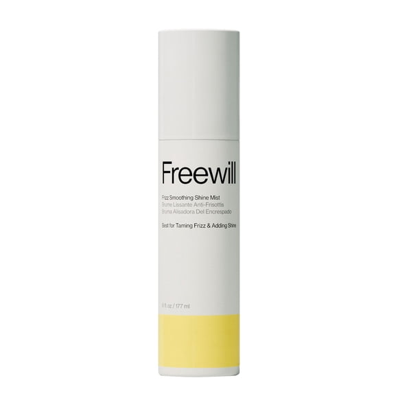 Freewill Frizz Smoothing Shine Mist Spray nutritivo y ligero para el control del encrespamiento del cabello Hidratación y brillo Domina los cabellos sueltos Absorción rápida 6 oz