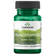 Swanson Phytoceramides - Advanced Formula 30 mg 30 Veggie Capsules
