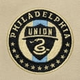 thumbnail image 3 of Men's Mitchell & Ness  Cream/Navy Philadelphia Union Upside Down Pro Pinch Snapback Hat, 3 of 4