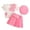 Pink, variant on Gubotare Tops and Skirt Sets for Toddler Girl Toddler Girl Outfits 2 Piece Skirt Set T-Shirt and Skirt Birthday Party Outfit 12 18 Months (Pink,12-18 Months)