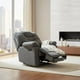 thumbnail image 1 of Sillón Reclinable Coprire Reposet Acolchonado 3 posiciones Individual Manual Gris Oscuro, 1 of 7