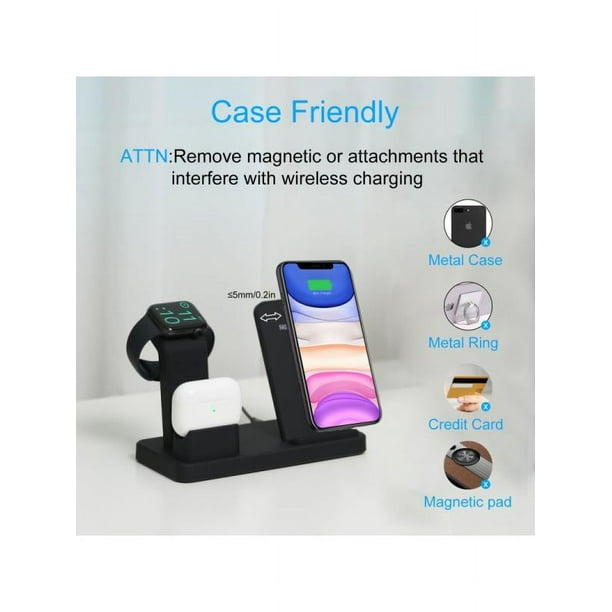 Charging dock for iphone and watch hotsell