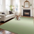 thumbnail image 2 of Rectangle Rug 8x10Ft Sage Green Gradient Soft Indoor Throw Rugs Carpets for Living Dining Bedroom Kids Room Non-Slip Playroom Crawl Rug Floor Mats Modern Minimalist Style, 2 of 9
