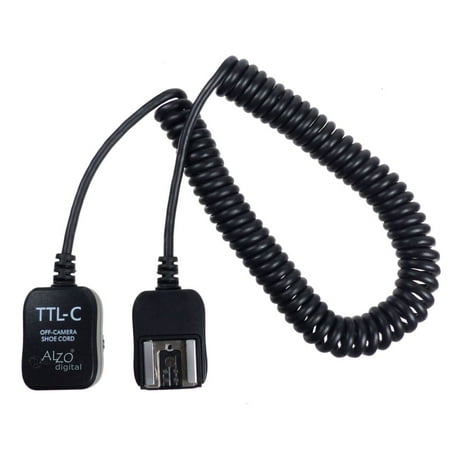 UPC: 0837654014776 | ALZO Off Camera Sync Cord for Canon EOS ETTL  Coiled 40 Inches