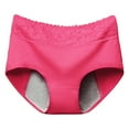 thumbnail image 2 of Rovga Women Panties Panties Anti Side Leakage Cotton Panties Mid Waist Briefs Lace Underwear, 2 of 8