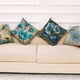 thumbnail image 2 of Juego de 4 fundas de almohada con diseño de flores, de 18 x 18 pulgadas, modernas, con diseño de plantas, hierba y flores, para sofá o sofá cuadrado, 2 of 6