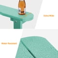 thumbnail image 5 of ACEGOSES 1 Peak HIPS Adirondack Outdoor Chairs Weather Resistant for Patio Garden, Backyard,Patio and Indoors,Light Green, 5 of 7