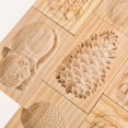 thumbnail image 2 of 1pc, Wooden Cookie Mold, Flower Animals House Press Type Cookie Embosser, Rustic Pastry Molds, Gingerbread Baking Molds, Baking Tools, Kitchen Gadgets, Kitchen Accessories, Home Kitchen Items, 2 of 4