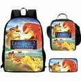 thumbnail image 2 of Lightweight Lion King Backpack with Single Shoulder Bag+Pencil Case 3Pcs Set For Travel Work Hiking, 2 of 2