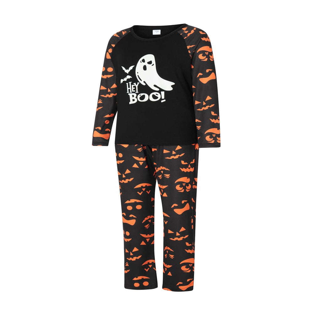 Pyjama Femme Halloween – Imprimé Festif, Col Boutonné, Manches Longues – Tissu Doux En Polyester – Taille 40 - 8