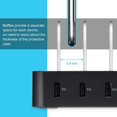thumbnail image 5 of Amicable Premium 6-Port USB Charging Station, Multi Device Charger Organizer Compatible with Pad Phone lPod,, 5 of 5