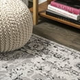 thumbnail image 6 of JONATHAN Y BOHEMIAN FLAIR 2 x 8 Runner Rug, Denia Ornate Geometric Medallion - Dark Gray, BMF110A-28, 6 of 9