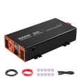 thumbnail image 1 of KFFKFF 3000W Sump Pump Battery Backup System, LCD Display, Auto Switches to Battery Inverter Power for Sump Pump, Pure Sine Wave, for Basement Protection, 1 of 9