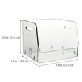 thumbnail image 2 of unbranded 2Ud Caja De Almacenamiento Transparente Resistente Para Uso En Escritorio Y, 2 of 8