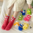 thumbnail image 5 of Cosy Soft Warm Socks Casual Home Sleep Comfortable Socks Winter Socks Funn Crews Socks Fuzzy Socks for Women Girls Gifts, 5 of 9