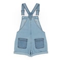 thumbnail image 2 of Jordache Girls Patchwork Shortall, Sizes 4-18, 2 of 2