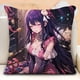 thumbnail image 4 of Cojín de sofá Dakimakura de anime para cumpleaños, OSHI NO KO, Hoshino Ai, cuadrado, de peluche corto, regalo de cosplay, 45 x 45 cm, 4 of 5
