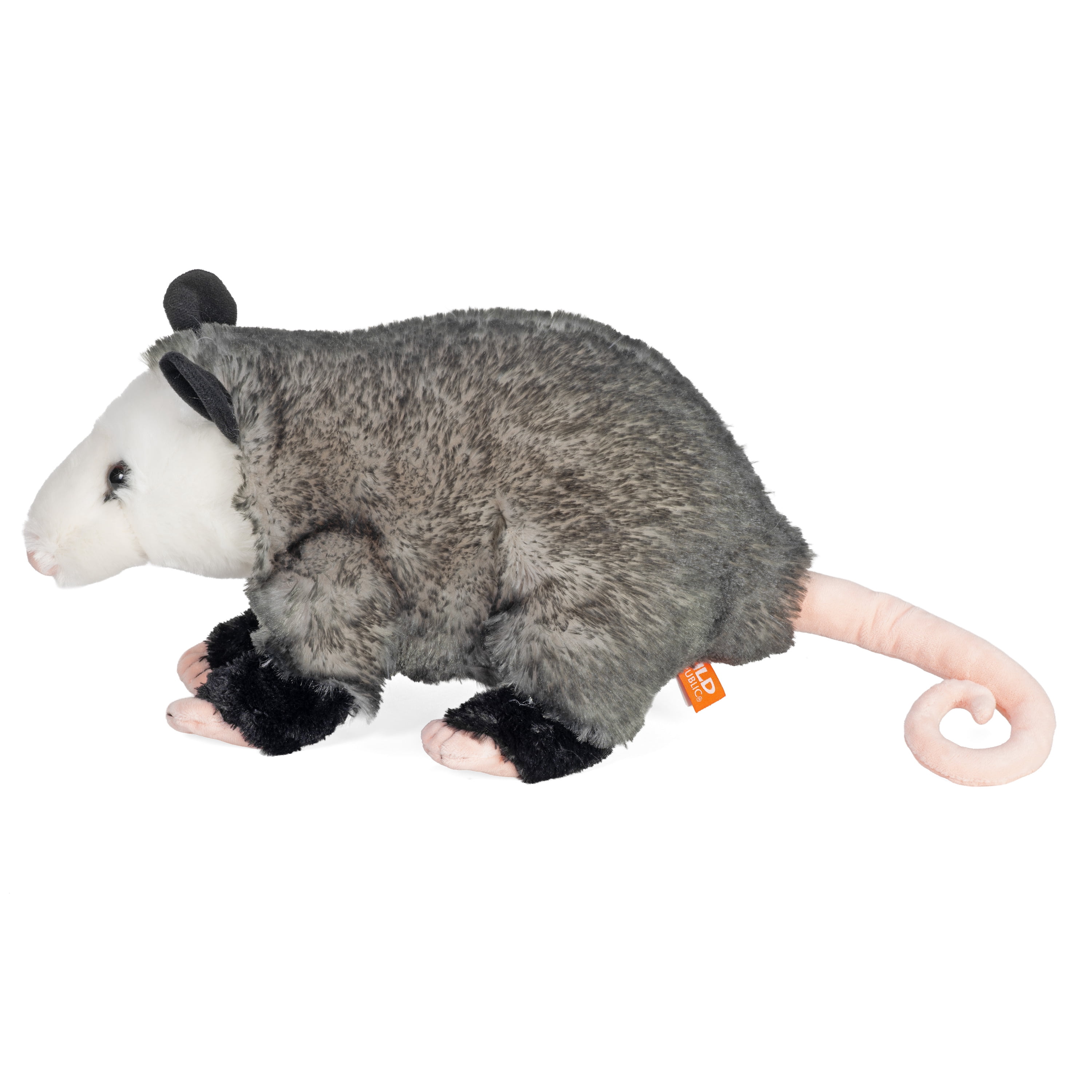 Wild Republic Opossum Stuffed Animal, Plush Toy, Gifts for Kids, Cuddlekins 12 Inches