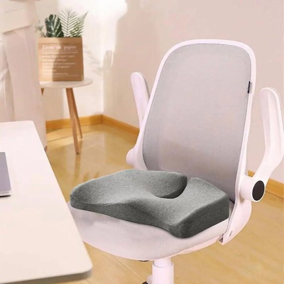 NEW Memory Foam Office Chair Cushion Car Seat Orthopedic Pillow Buttock Coccyx Tailbone Pain Back Relief Pad