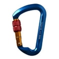 thumbnail image 2 of HOMEYA 30KN Locking Climbing Carabiner Clip,CE Certified Rock Climbing Carabiner,Heavy Duty Carabiners for Climbing,Rappelling,Hunting & Rescue, 2 of 12
