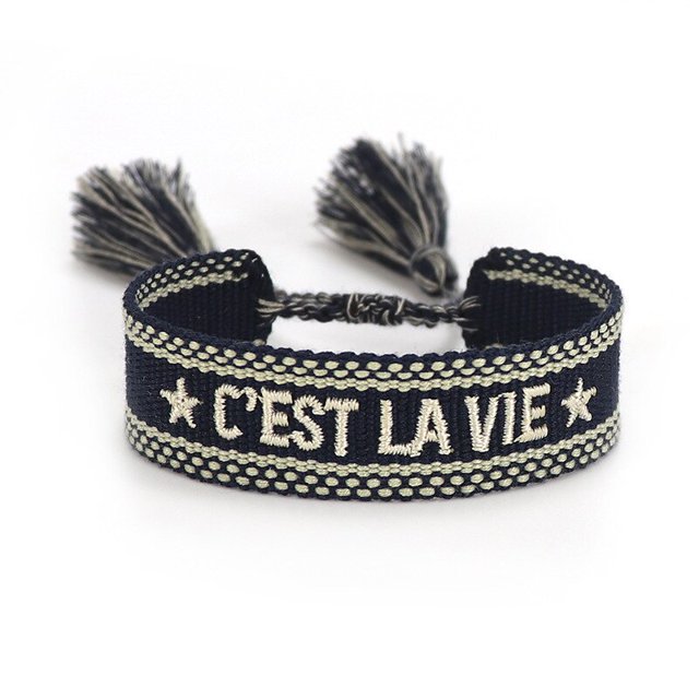 Adjustable Woven Bracelet For Women Girls Braided Bracelets For Mother's Day Gift Jewelry for Friends and Mom Gao Jinjia LED