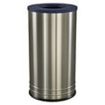thumbnail image 5 of Ex-Cell Kaiser INT1528 T-8 SS BLX 18 Gallon Stainless Steel Indoor Ash & Trash Receptacle with Black Textured Top, 5 of 5