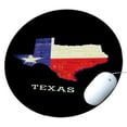 thumbnail image 1 of KuzmarK Round Mousepad / Hot Pad / Trivet - State of Texas Flag, 1 of 1